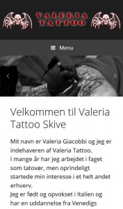 Valeria tattoo i skive